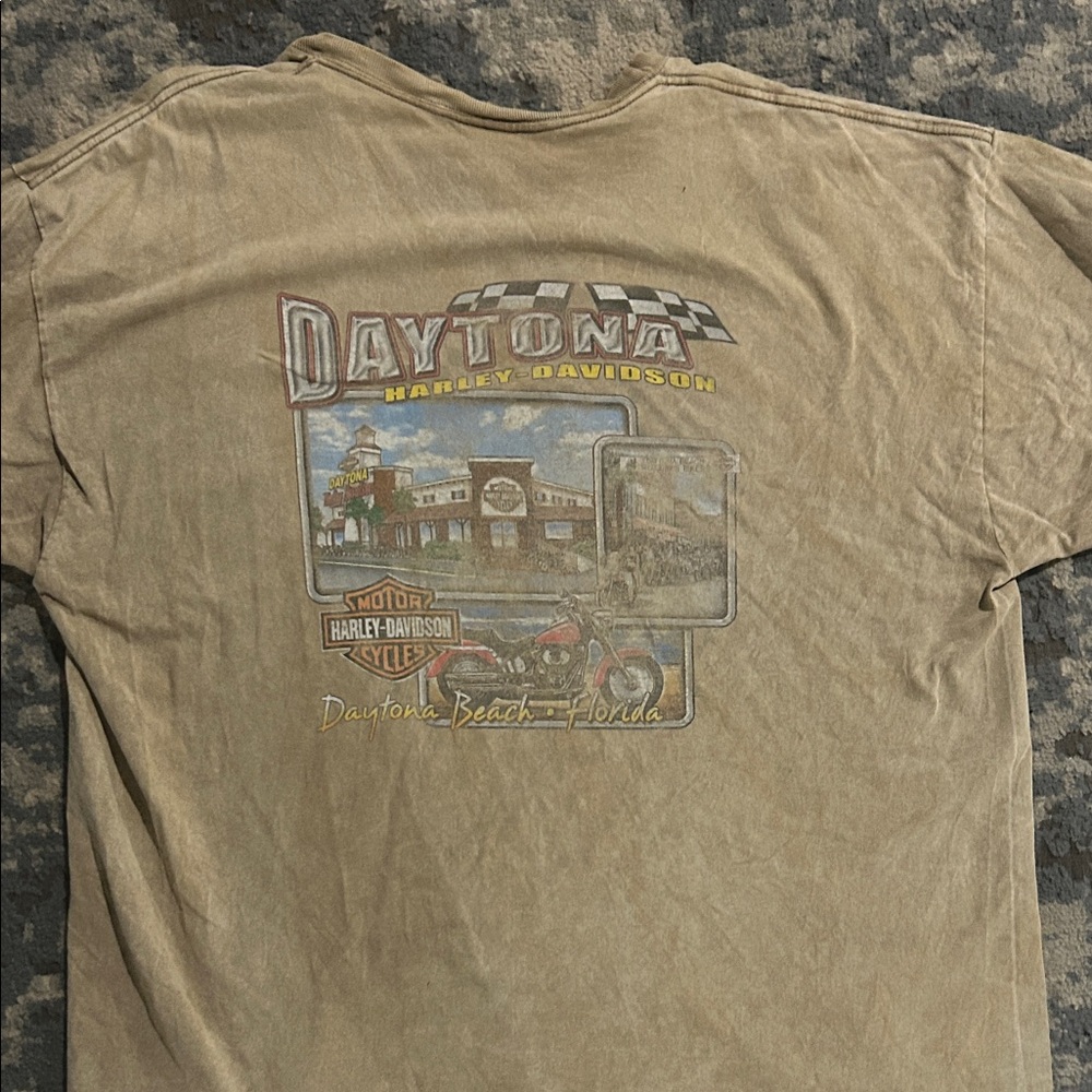 Harley-Davidson Y2K Distressed Tee